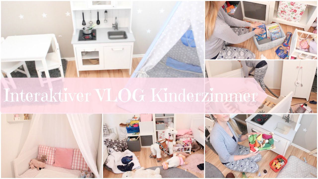 ERSTES MIT MACH VIDEO | Zusammen Kinderzimmer aufräumen | Interaktiver VLOG | Aufräumen | Sortieren