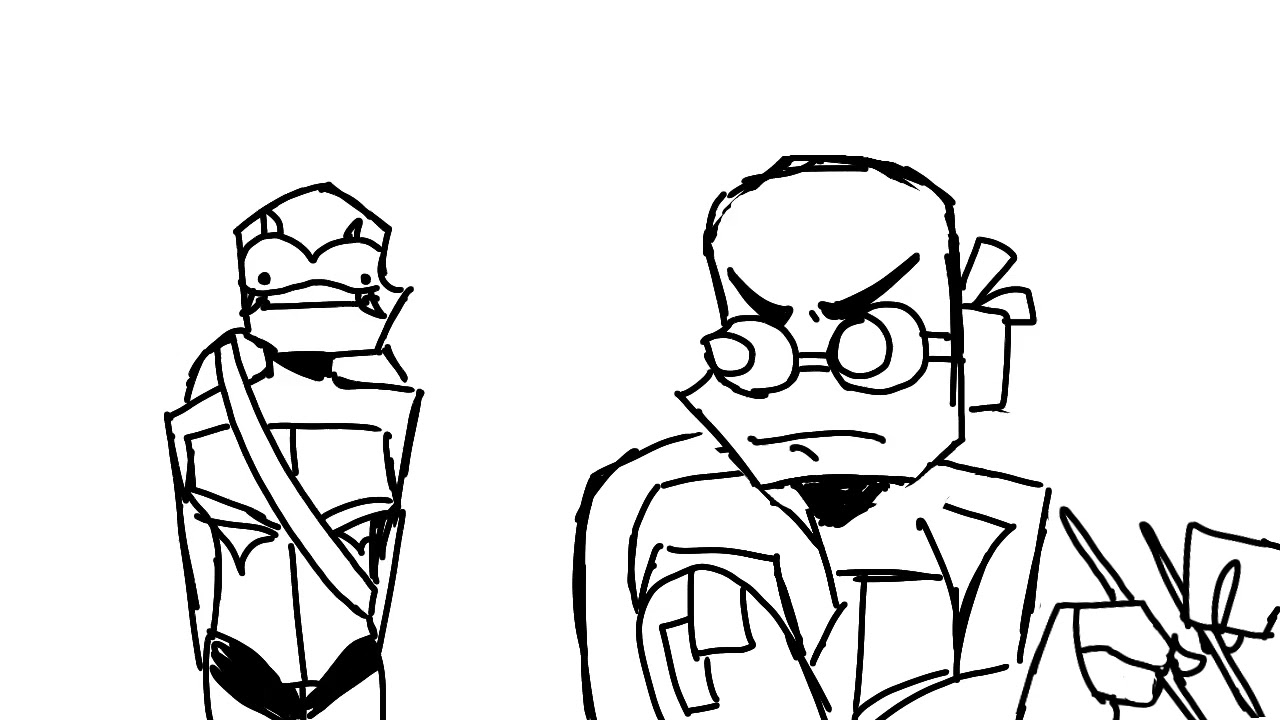 Leo is very slightly cringe | rottmnt disaster twins | sketch animation