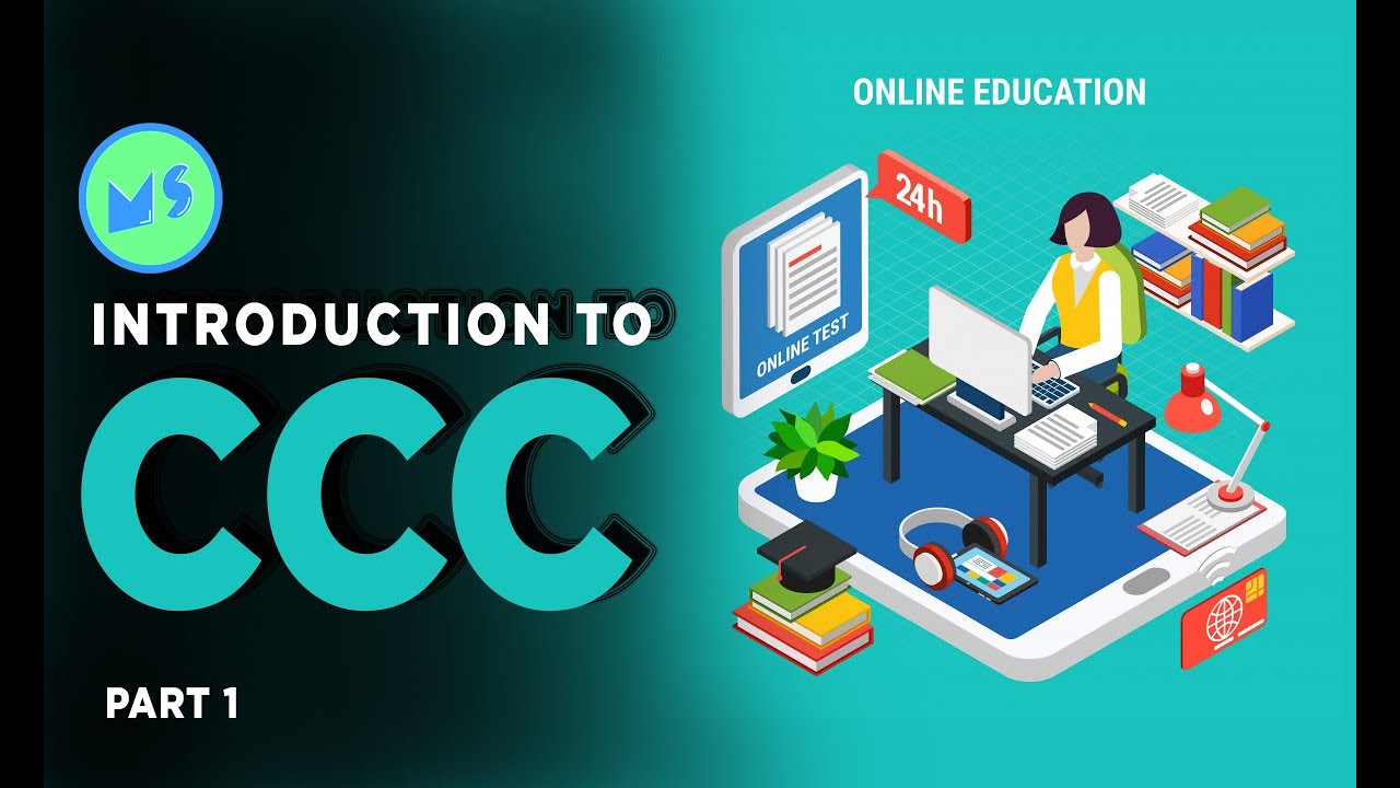 CCC INTRODUCTION PART 1 | IT TOOLS | NIELIT | MINIATURE SCHOOL