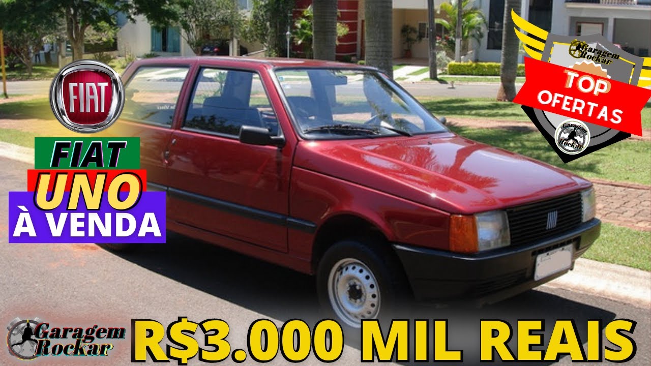 TOP OFERTAS [FIAT UNO] A VENDA À PARTIR DE 3 MIL REAIS!#fiatunomille #unobarato #carrobarato #olx