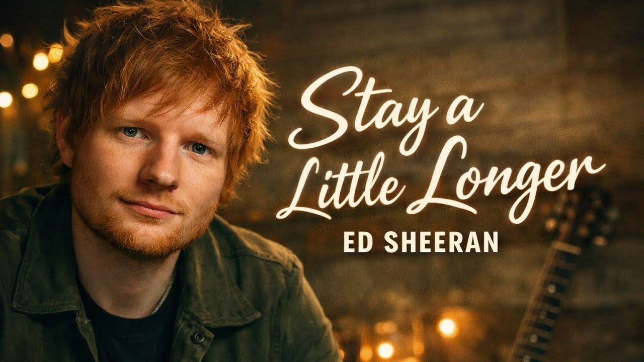 Ed Sheeran – Stay a Little Longer | Emotional Acoustic Love Song