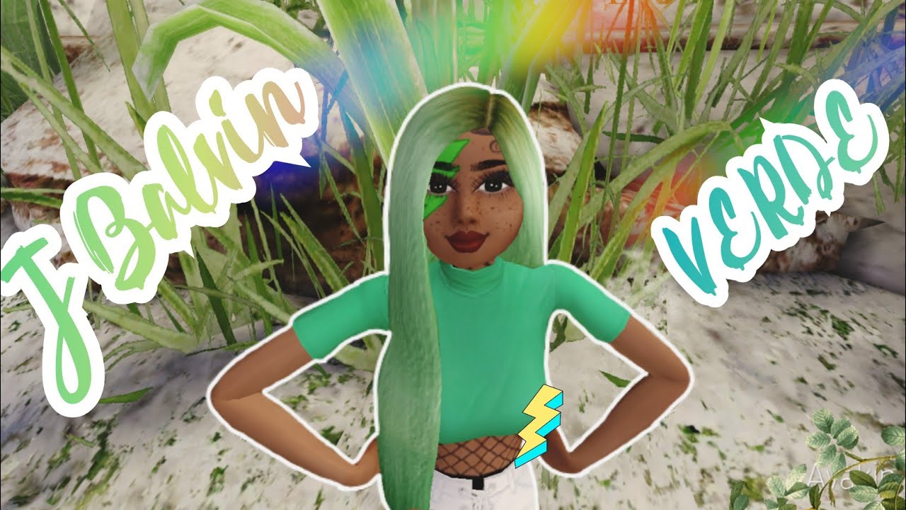 J Balvin - Verde/Coreografia (Avakin life kiunifer)