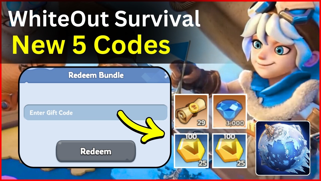 WHITEOUT SURVIVAL CODES 2026 - AVAILABLE WHITE OUT SURVIVAL GIFT CODES