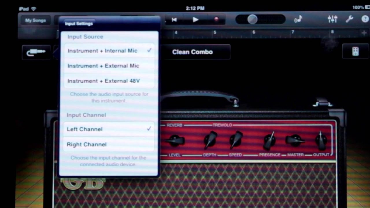 Apogee ONE - Recording in Garage Band on iPad, iPhone and iPod touch