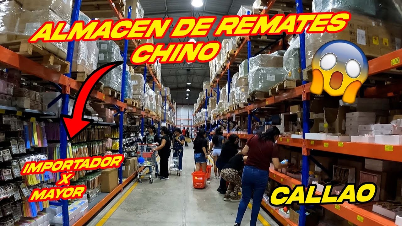 ALMACEN de REMATES GIGANTE en EL CALLAO (IMPORTADORA CALETA)
