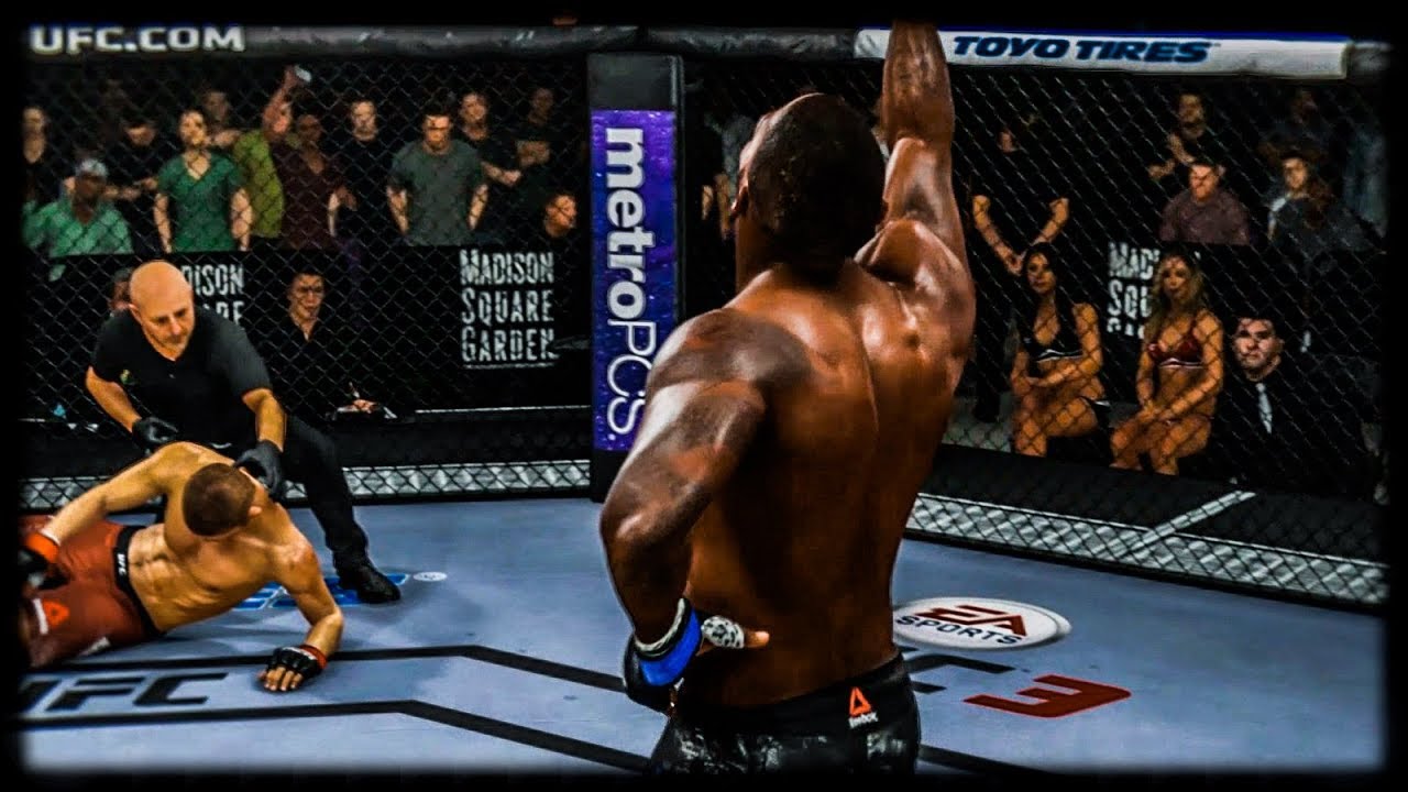 Khabib vs. Anthony Johnson (EA Sports UFC 3) - K1 Rules