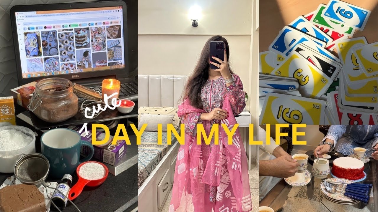 A Day in My Life | Baking, Uno, Eid Dinner with Friends
