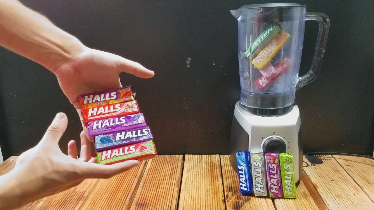 Misturei todos os sabores de Halls e provei! Ficou bom?