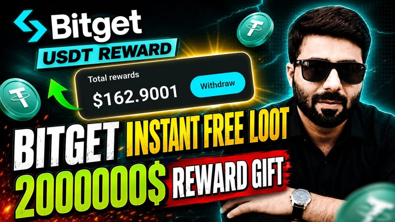 🚀 Free Instant Loot 5$ to 500$ 🔥 Bitget Wallet card free loot | Complete guide