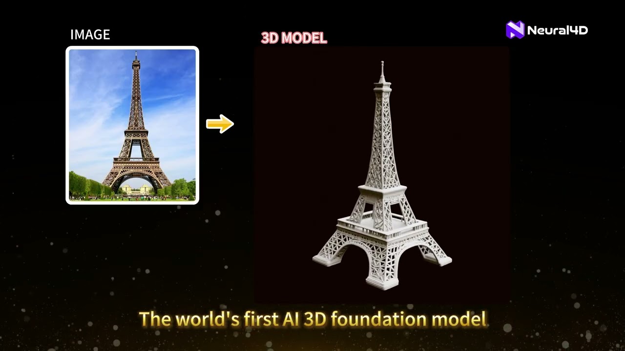 The First Native 3D Foundation Model | Neural4D