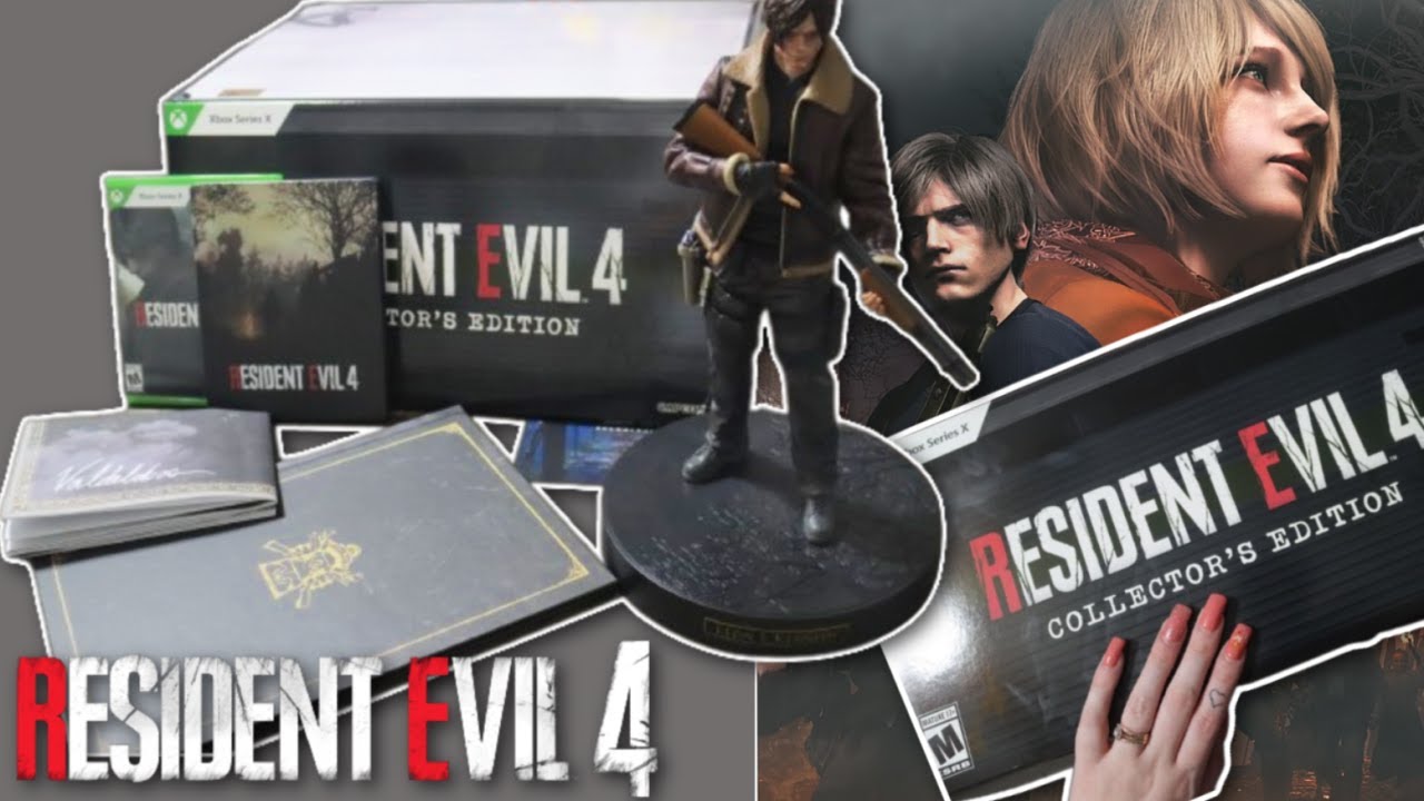 Resident Evil 4 (2023) Collector's Edition UNBOXING | Xbox Series X