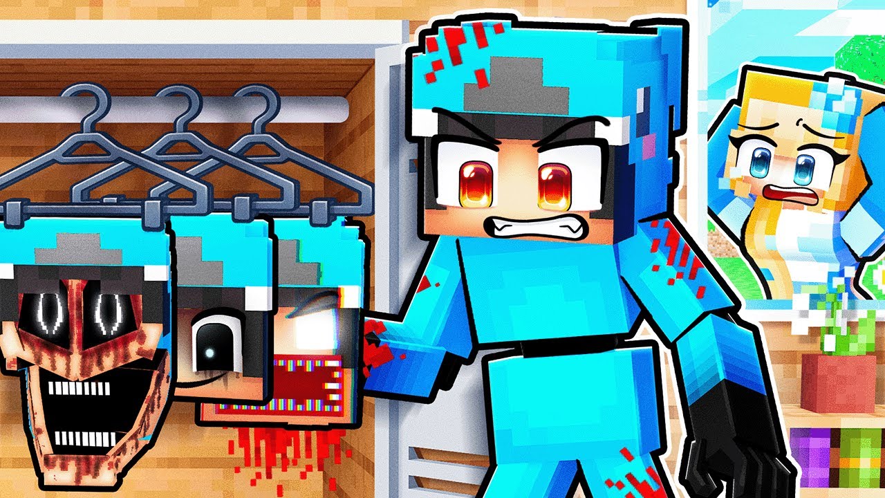 OMZ Can SHAPESHIFT INTO MONESTERS EXE To PRANK CRYSTAL in Minecraft!