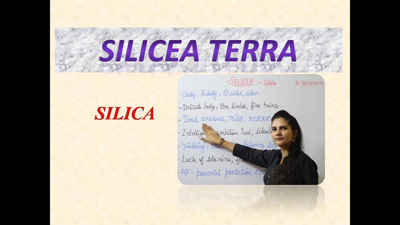 Silicea Part-1 Drug Picture/ Homoeopathic Medicine/ Easy Understanding!!!!