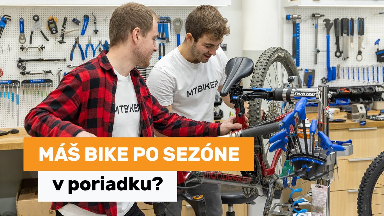 Máš bike po sezóne OK? Presvedčme sa o tom
