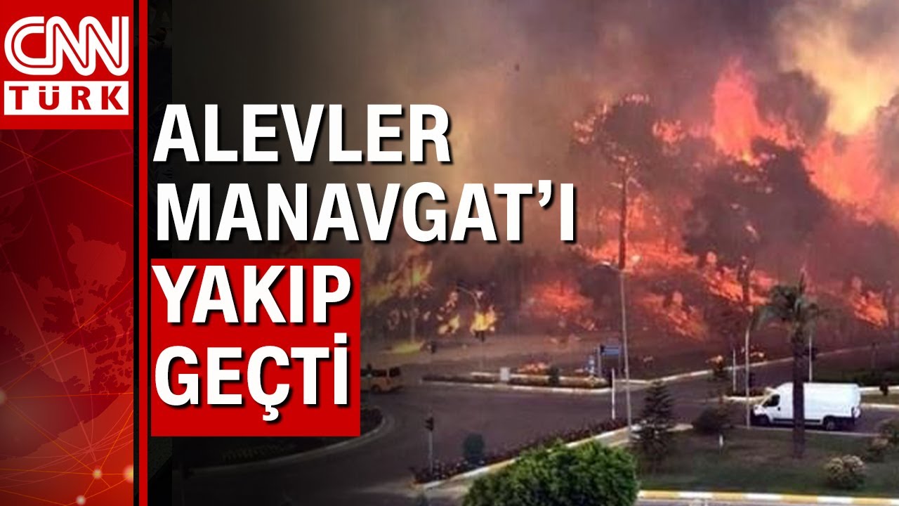 Manavgat'taki korkunç orman yangını büyüyor! Dört mahalle yangın yüzünden boşaltıldı