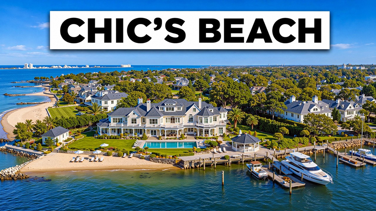 Обзор лучшего пляжного района Вирджинии (Chic's Beach) #пляж