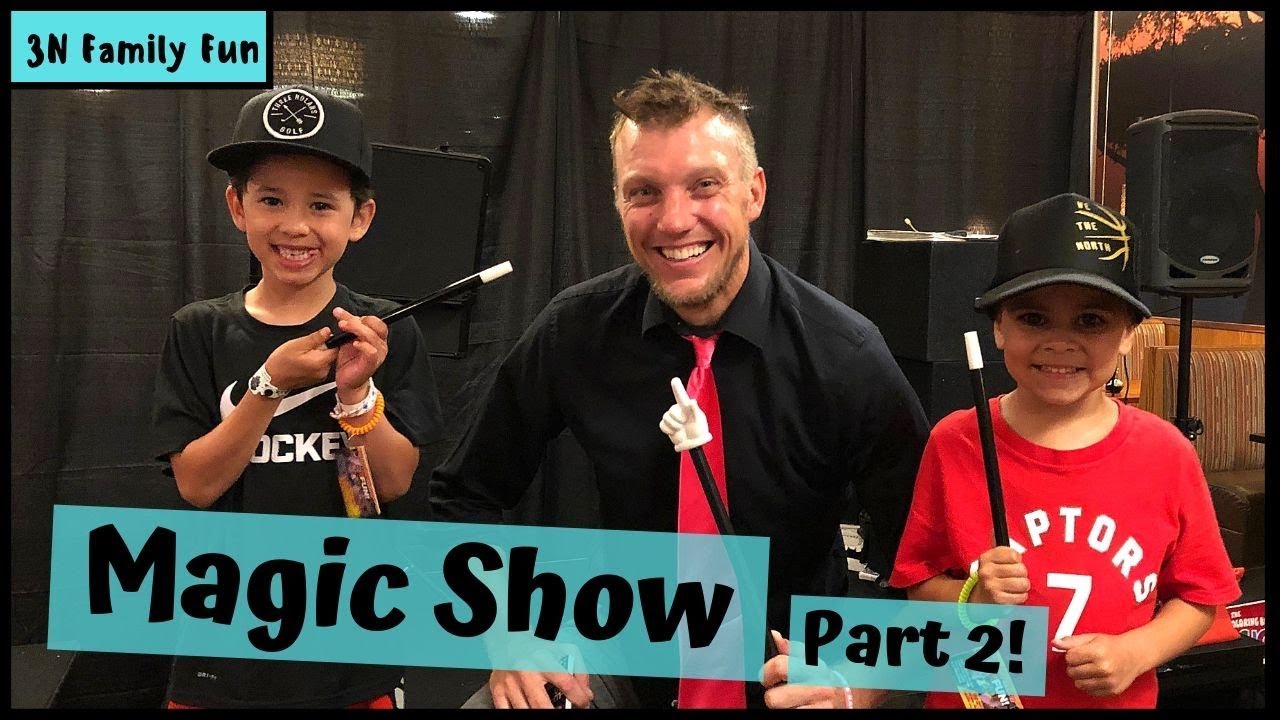 MAGIC SHOW for Kids | MICHAEL MAGE MAGIC | Kalahari Resort Sandusky Ohio (part 2)