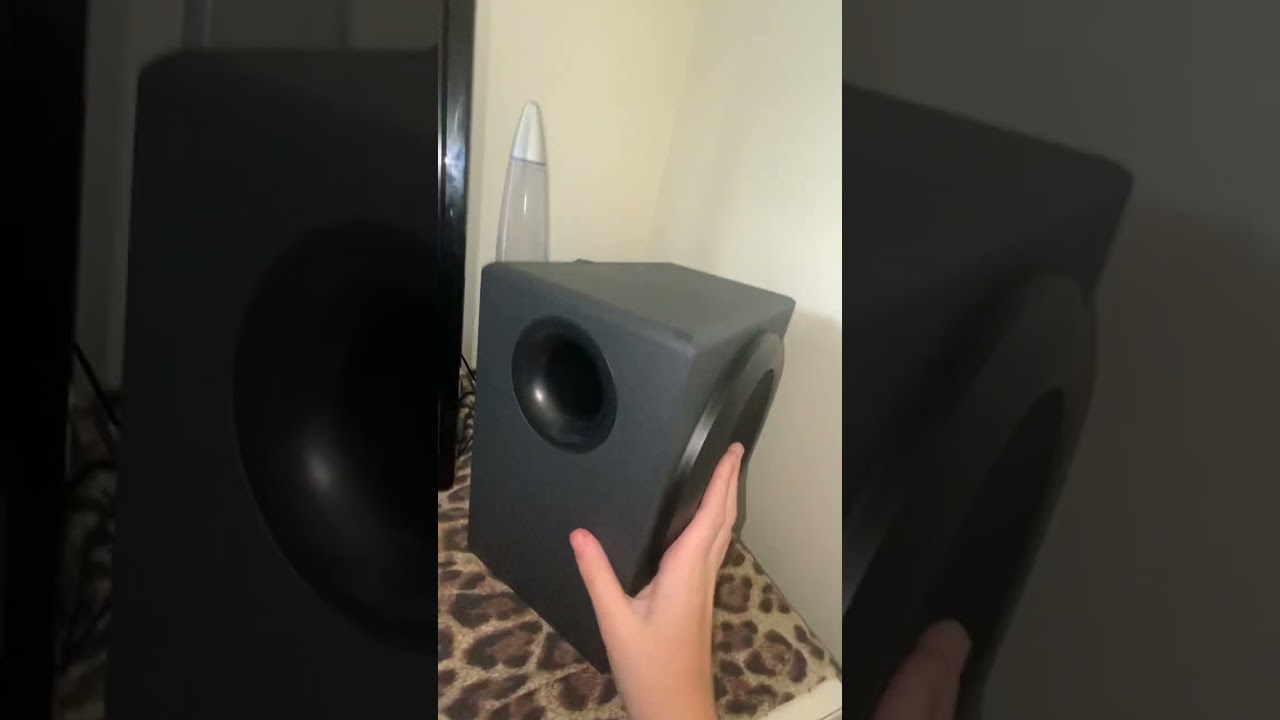 Logitech Z333 bass Test!