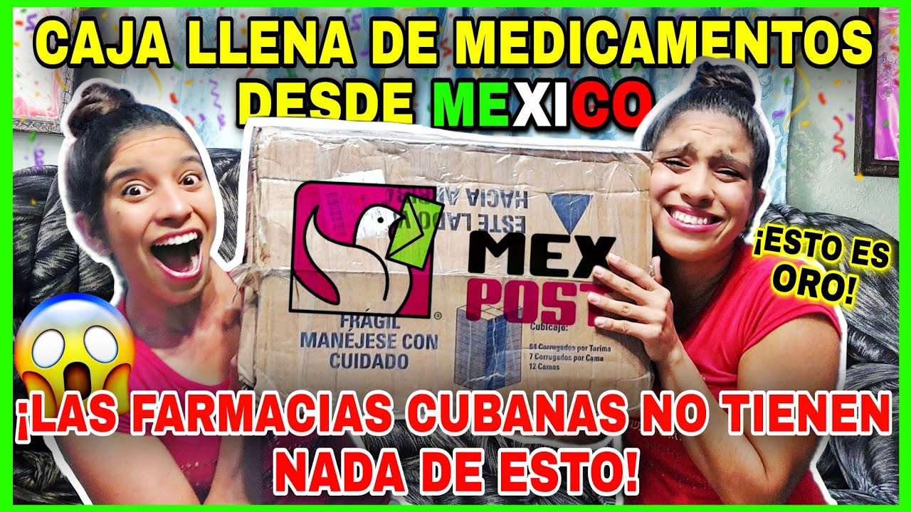SUSCRIPTORA🇲🇽 NOS ENVÍA CAJAS📦 LLENAS DE MEDICAMENTOS💊😱 que en CUBA🇨🇺 NO EXISTEN😢 ¡AYUDA INVALUABLE!