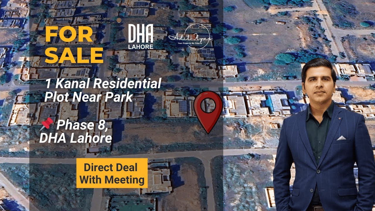 1 Kanal Possession Plot | Sector L Phase 8 DHA Lahore | Near Park | Prime Location #adililyas #dha