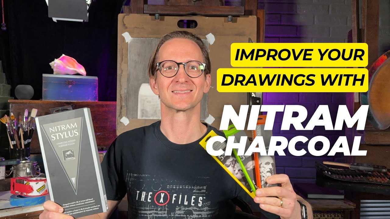 Improve Your Drawings with Nitram Charcoal!