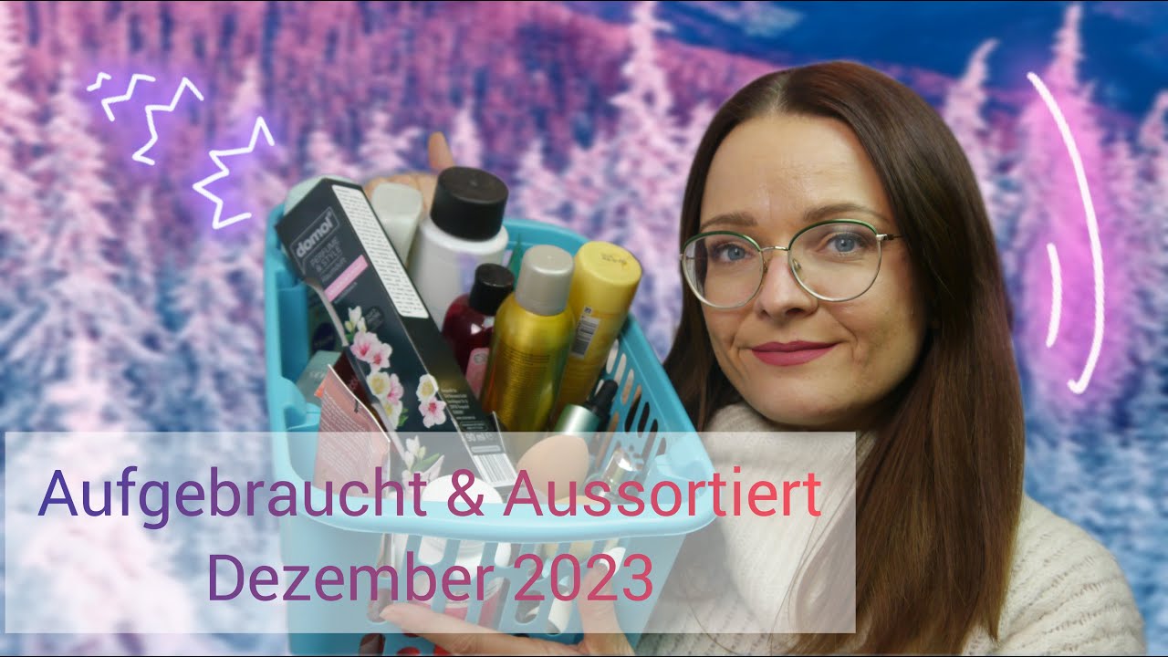 Viele tolle Sachen 😍 Aufgebraucht & Aussortiert | Dezember 2023 | Simplybee