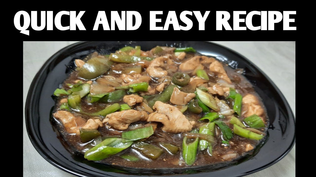 SIMPLE EASY CHICKEN RECIPE 