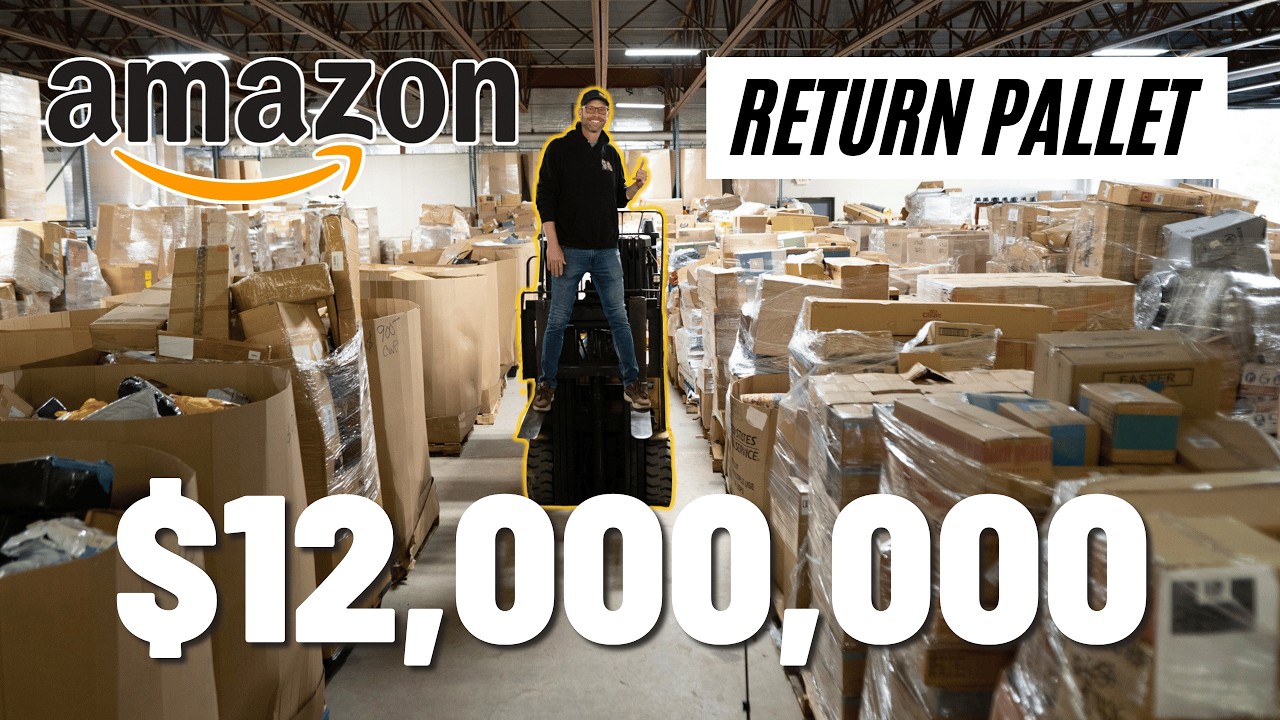 The Pallet Millionaire: How He Made $12M Selling Amazon Returns 📦