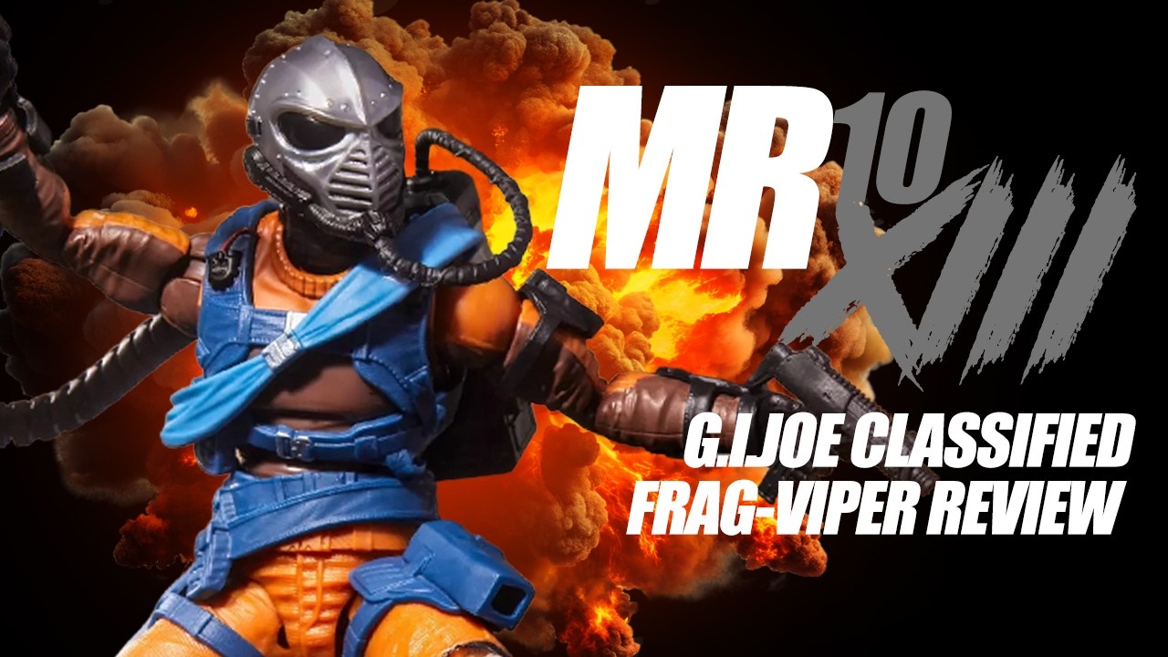 G.I. JOE CLASSIFIED NO. 153 FRAG-VIPER REVIEW
