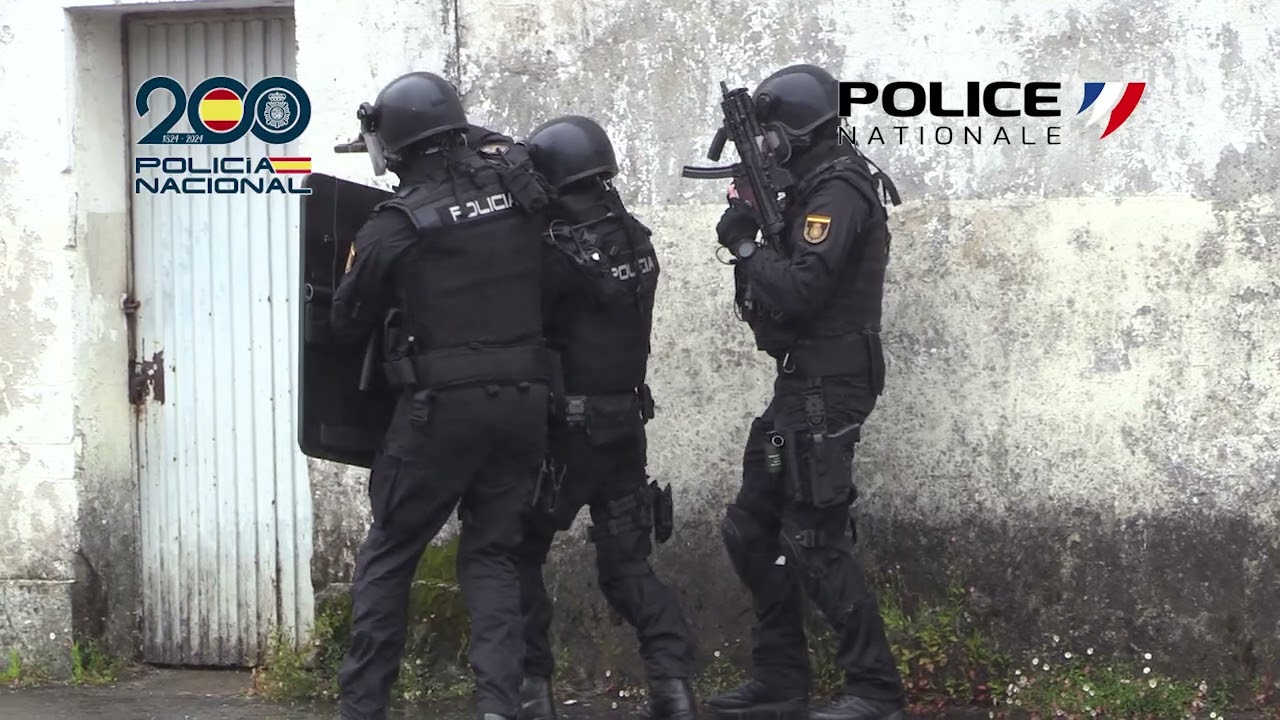 Simulacro conjunto de atentado terrorista en el contexto de los próximos JJOO París 2024