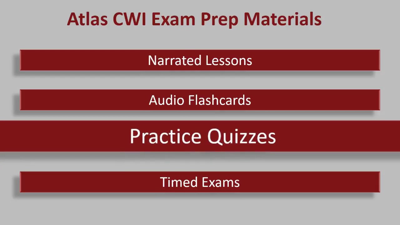 ATLAS CWI Part C  Code API 1104 Course Tour