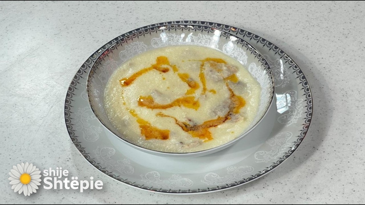 Shije Shtëpie - Supë krem pule me miell misri - Tv Klan