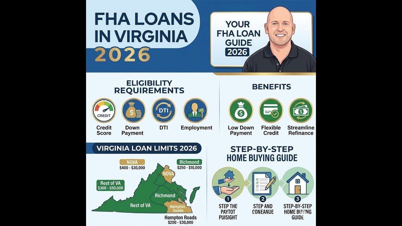 FHA Loans in Virginia 2026 | Requirements, Benefits & Home Buying Guide