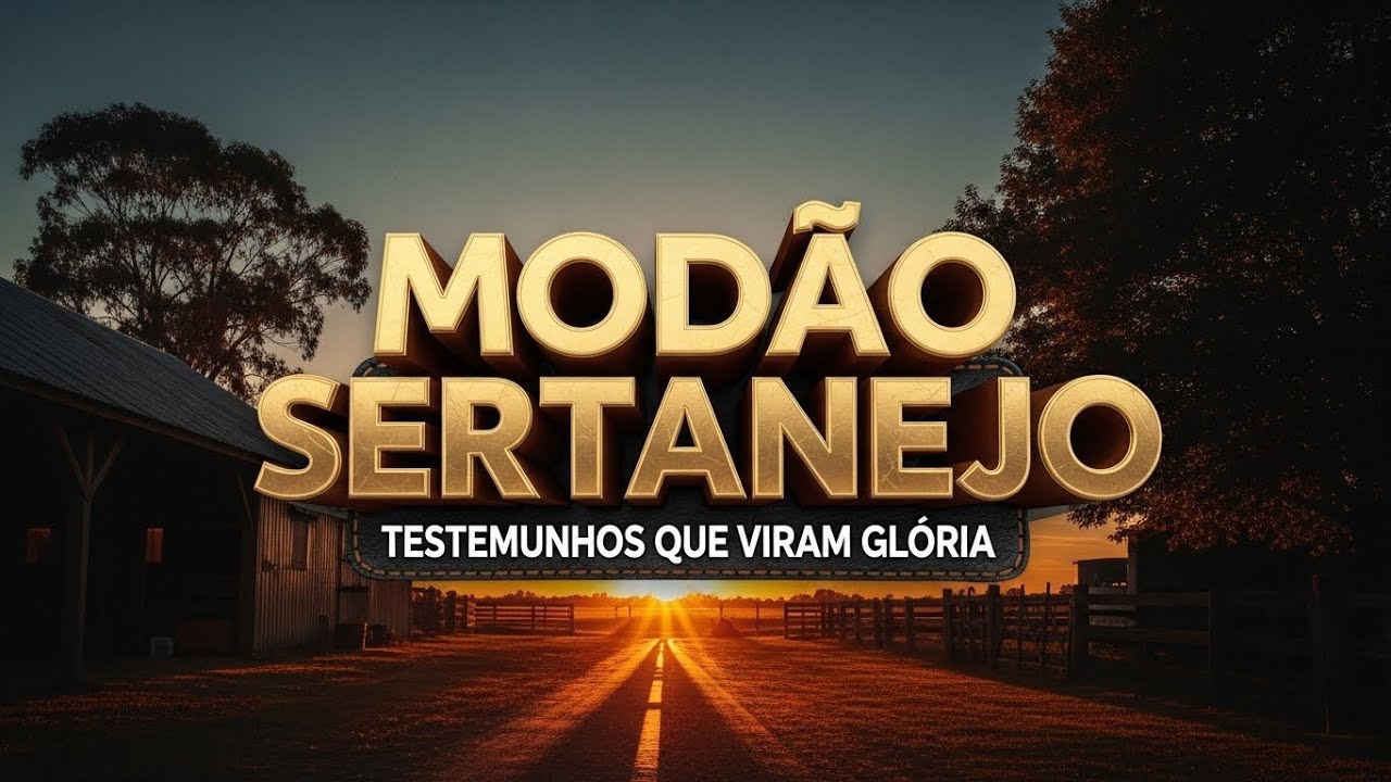 MOD&Atilde;O SERTANEJO GOSPEL &mdash; Testemunhos Que Viram Gl&oacute;ria | M&uacute;sicas Para Quem Enfrenta o Vale