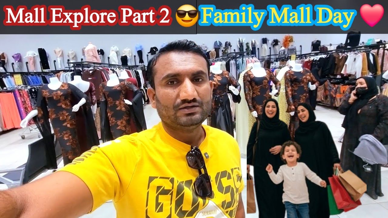 Family Mall Explore 🛍️ | Part 2 | Shopping, Food & Fun 🤩||#familymallmadina#sastimarket#shopping