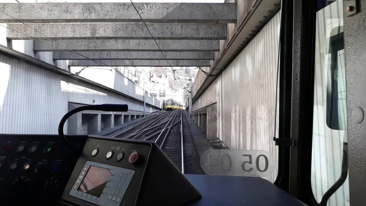 U5 Killesberg - Leinfelden | Führerstandsmitfahrt Stadtbahn Stuttgart