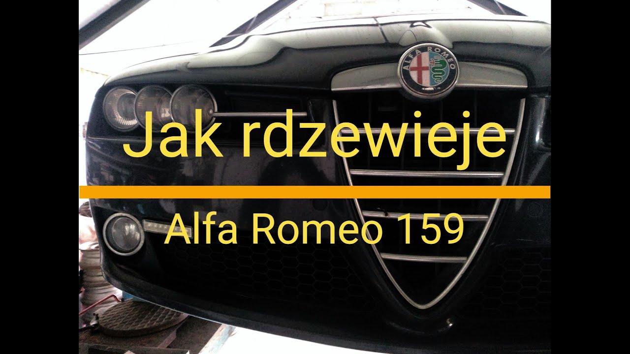 Jak rdzewieje Alfa Romeo 159