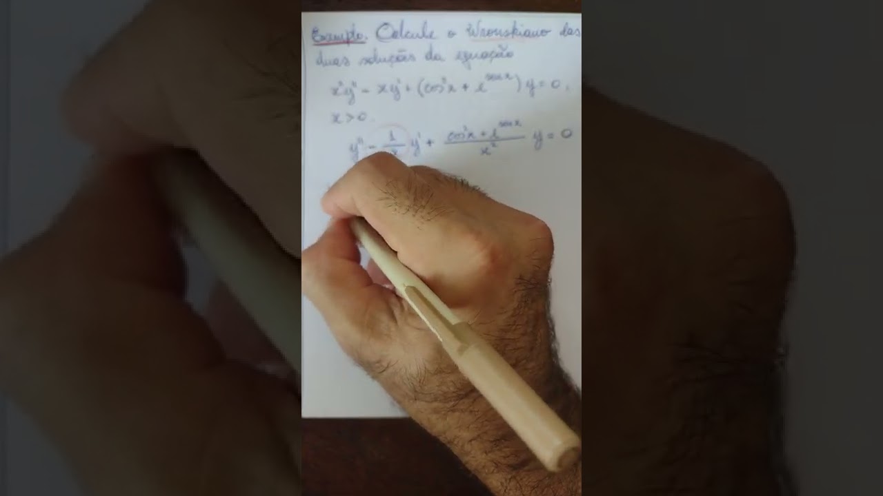 37 - Fórmula de Abel. Exemplo.