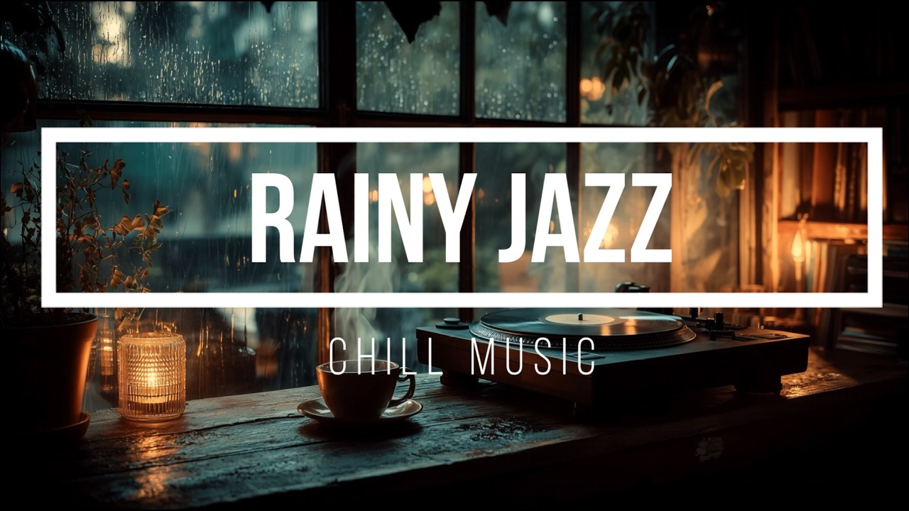 Rainy Jazz Café – Smooth Piano & Coffee Shop Ambience for Focus & Study