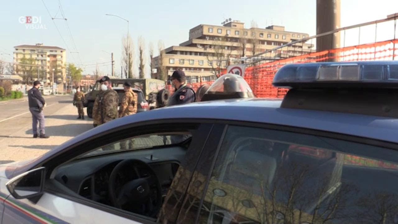 Modena, controlli anti furbetti nella città semideserta