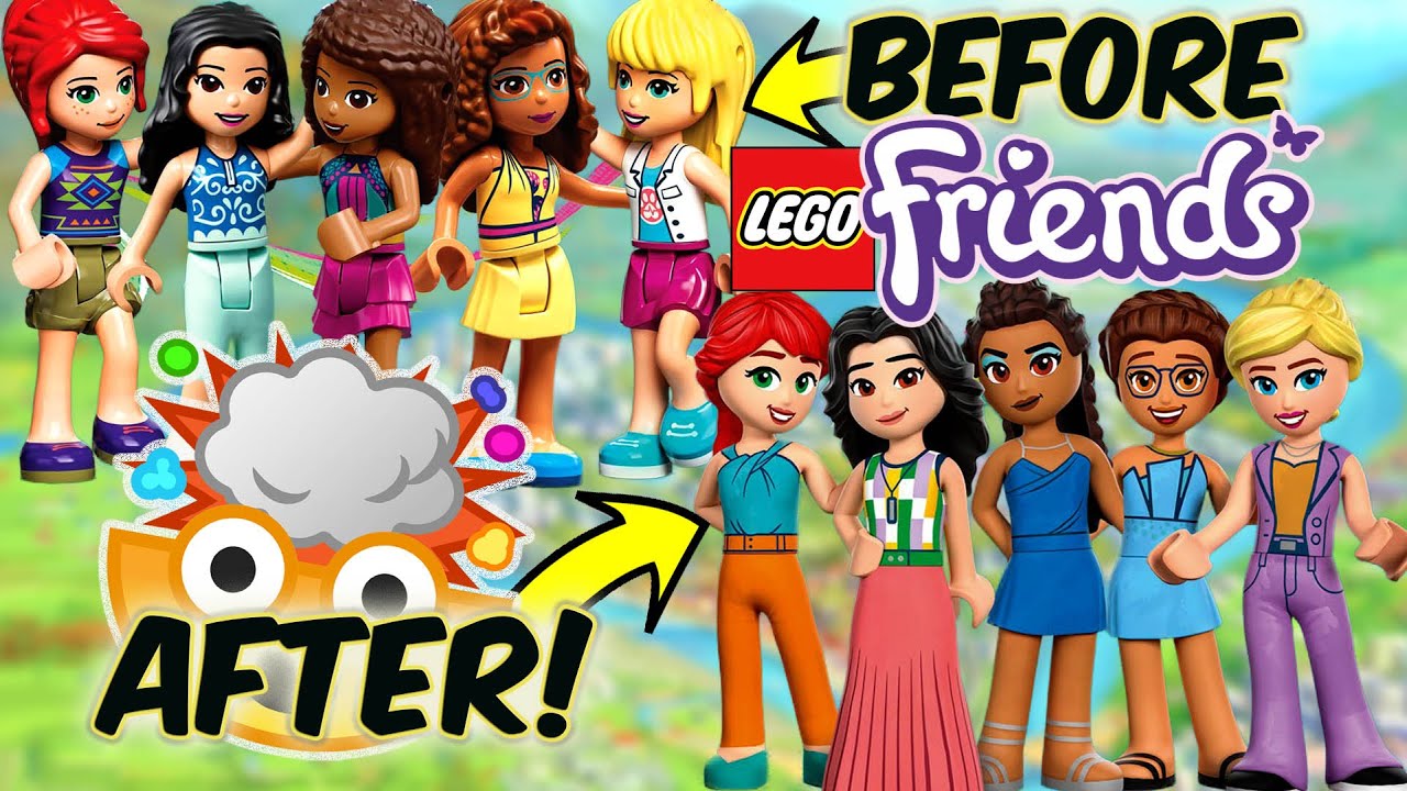 Где сейчас находятся оригинальные девушки из LEGO Friends?