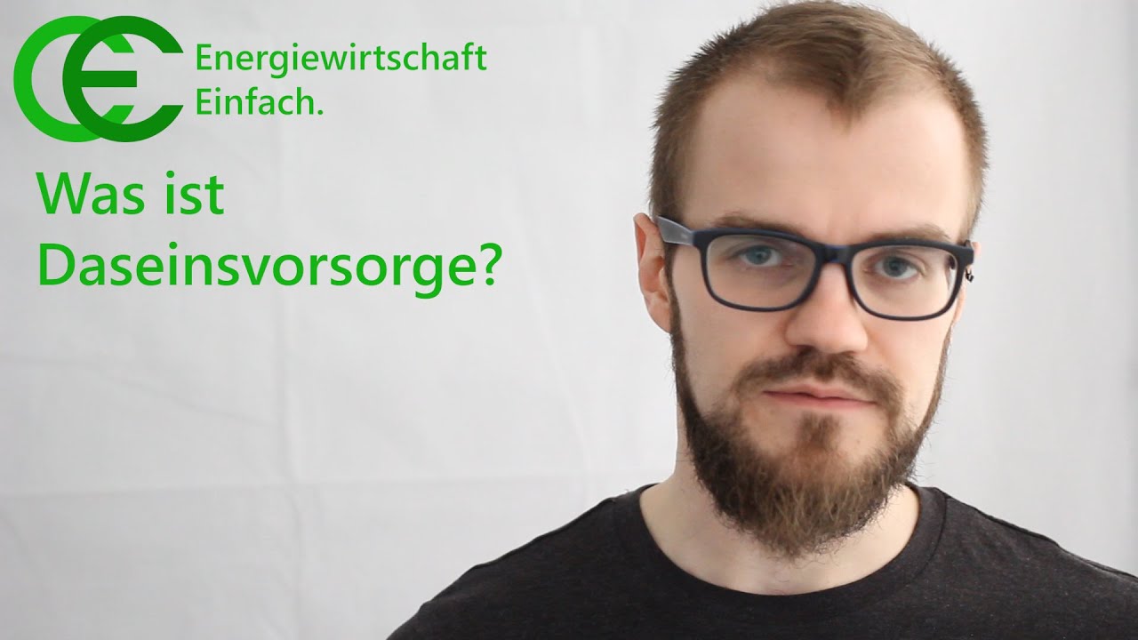 Was ist Daseinsvorsorge?