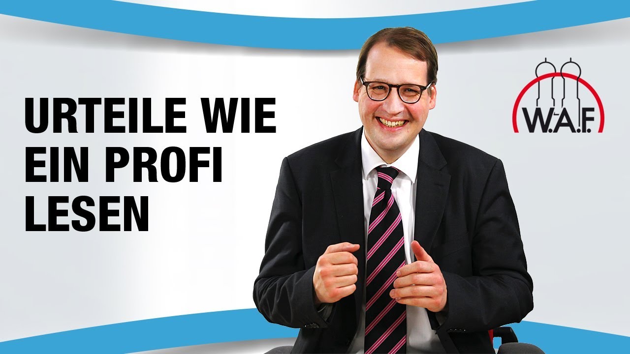 Urteile lesen wie ein Profi - Wie geht das? | Betriebsrat Video
