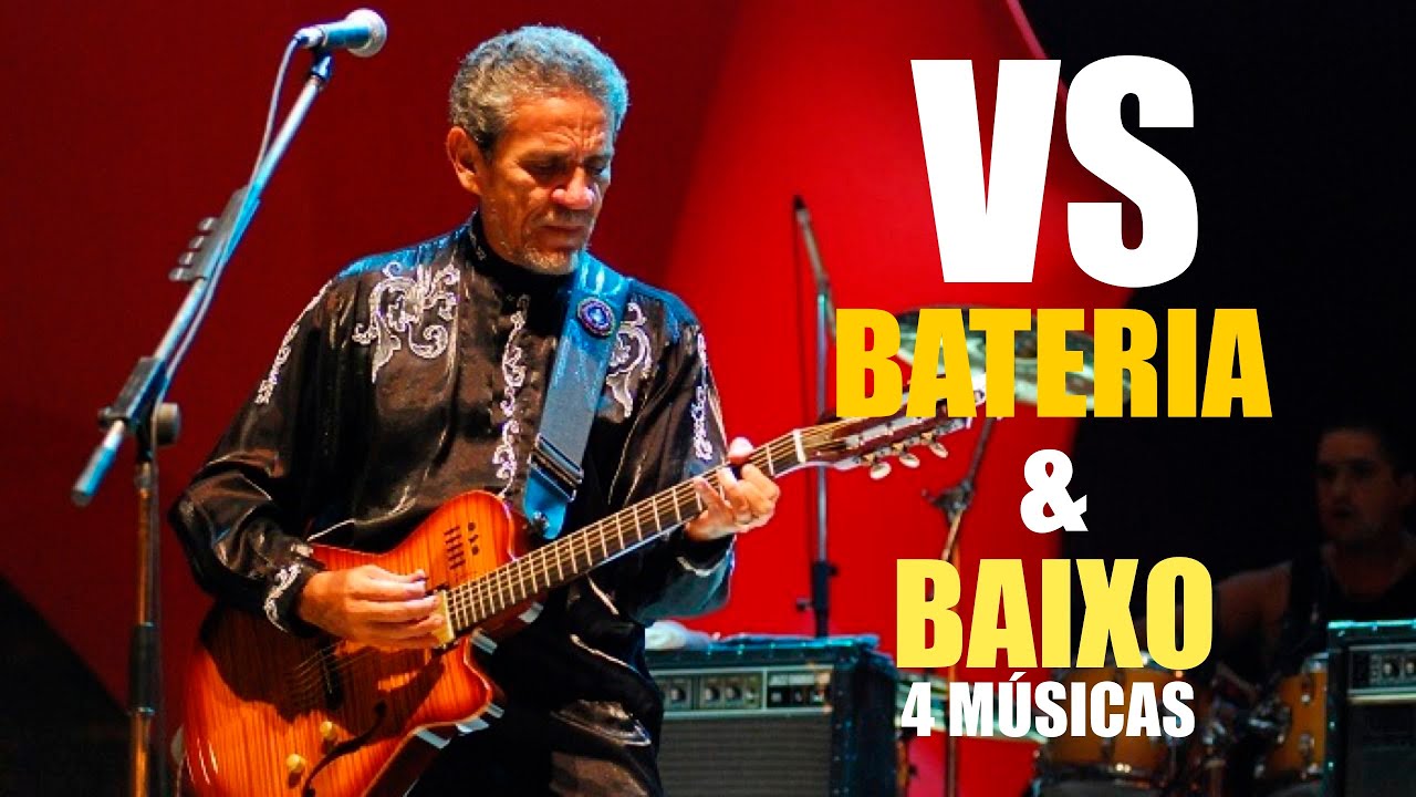 Bateria e Baixo de 4 Músicas Zé Ramalho