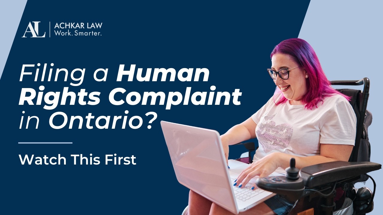 The Human Rights Application Process in Ontario