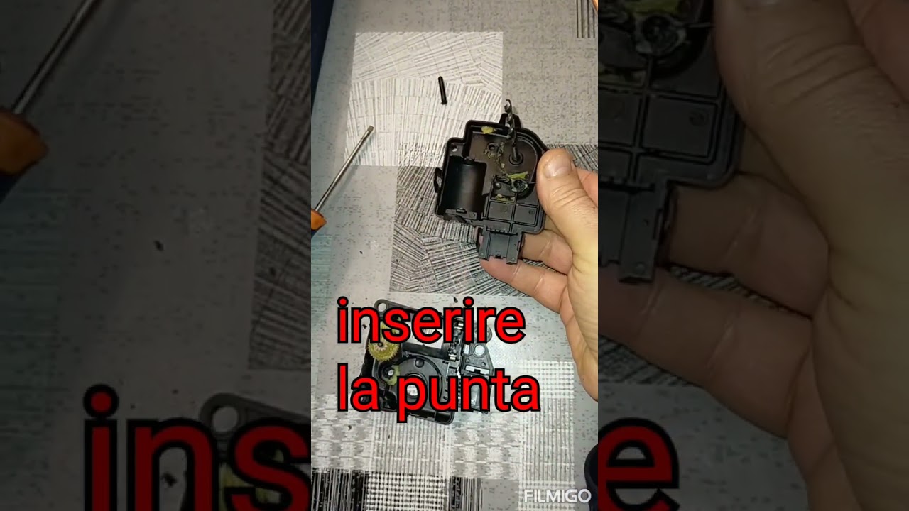 Chrysler 200, Dodge, jeep  attuatore solenoide difettoso, come ripararlo a vita al costo di 1€uro