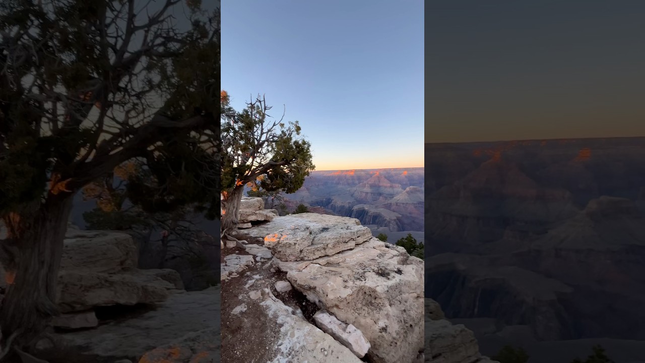 The Grand Canyon at sunset is a ✨ vibe ✨ 