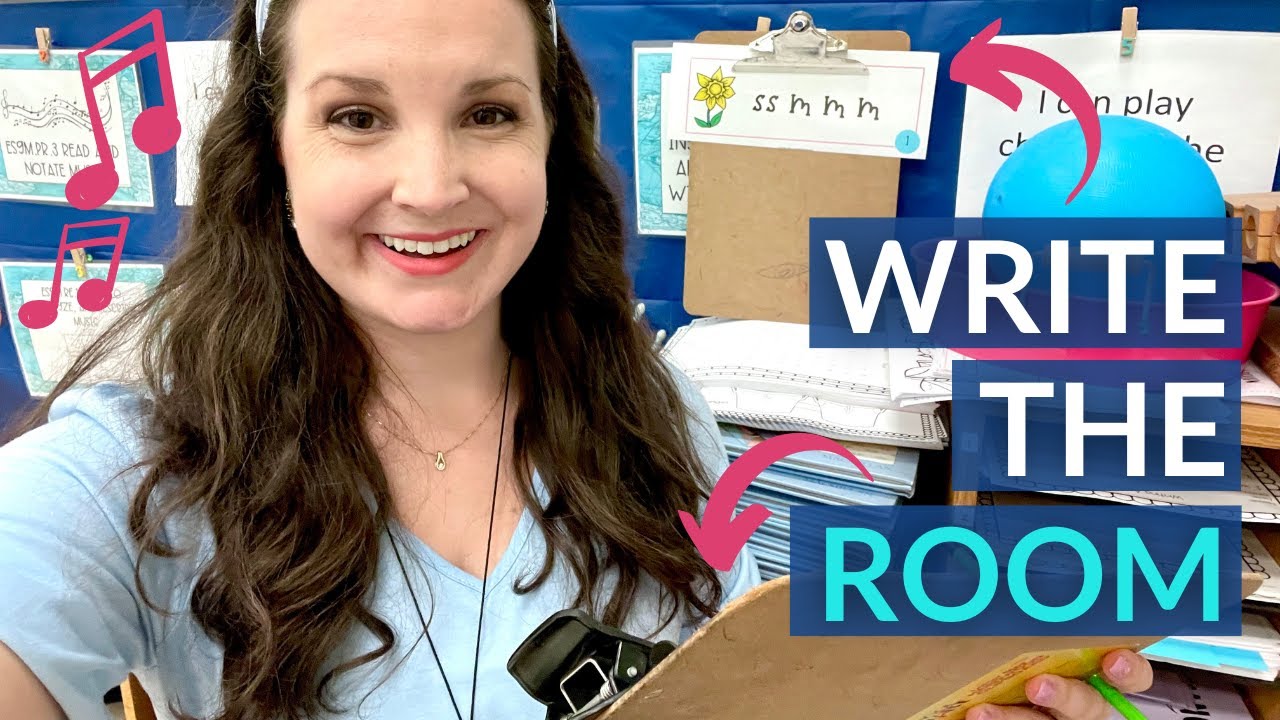 Как использовать WRITE THE ROOM для ритма или мелодии в начальной школе музыки