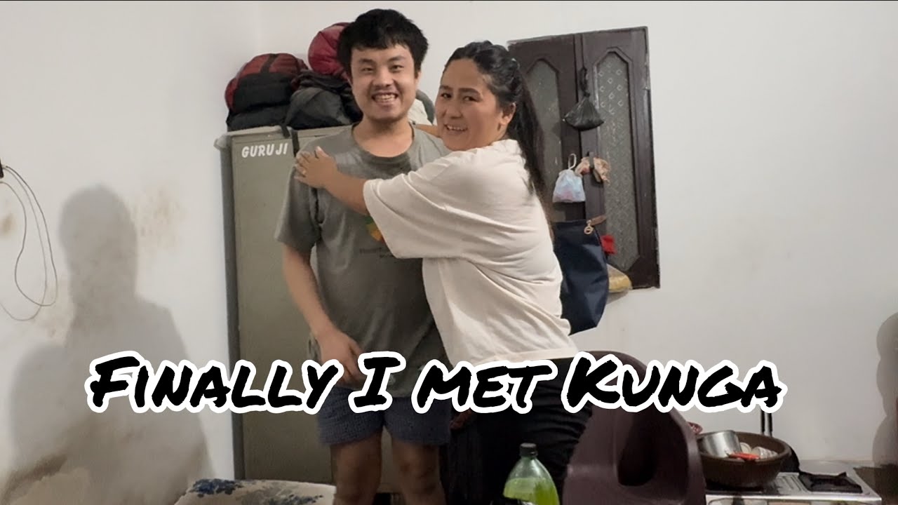 Finally I met Kunga #tibetanvlogger #trending