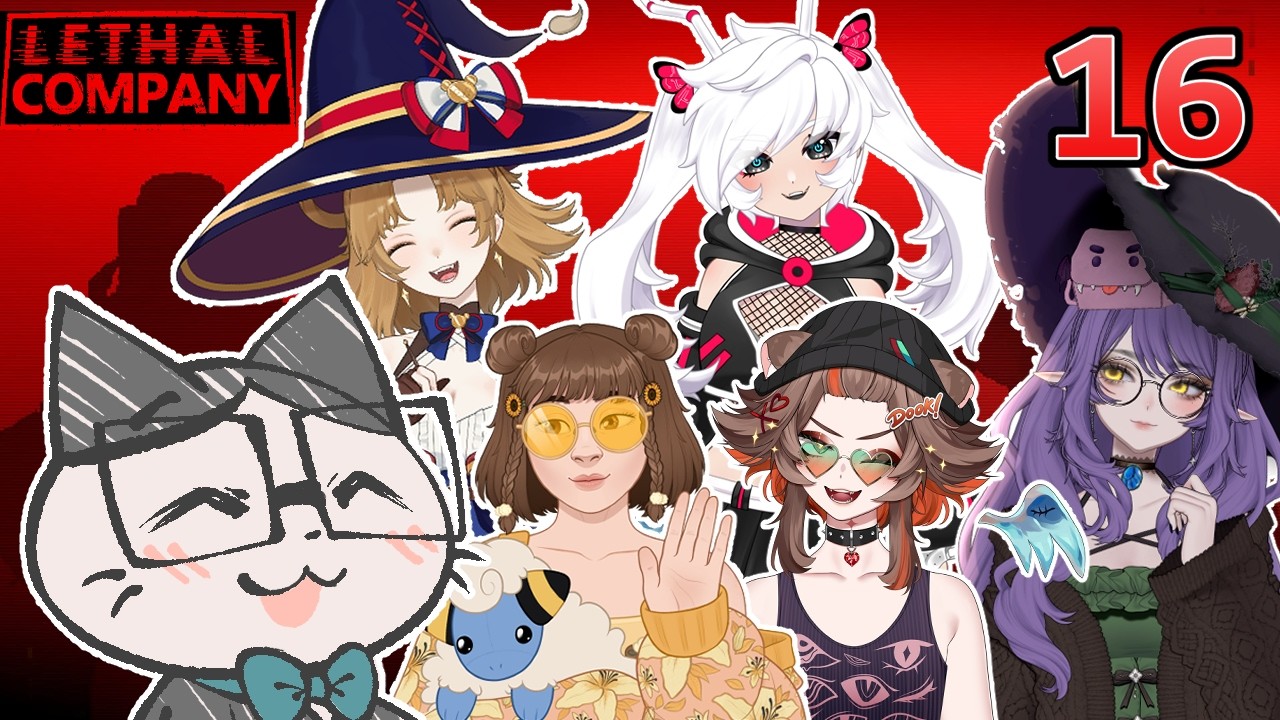 OH PWINCESS! | Lethal Company w/ Glasses, Anna, Bear, Seraph & Adfree (Part 16)
